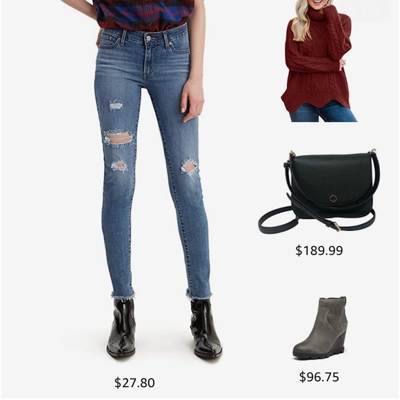 SOLD Maroon Turtleneck Chunky Pullover Sweater - Picture 11 of 12